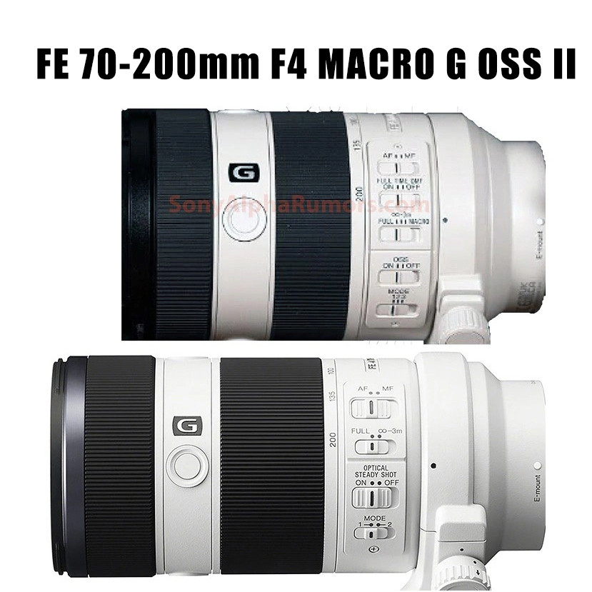网传｜索尼FE 70-200mm F4镜头，加强了微距，光学素质顶