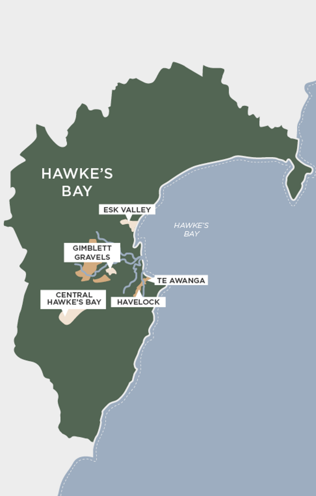 新西兰葡萄酒，霍克斯湾-Hawke's Bay