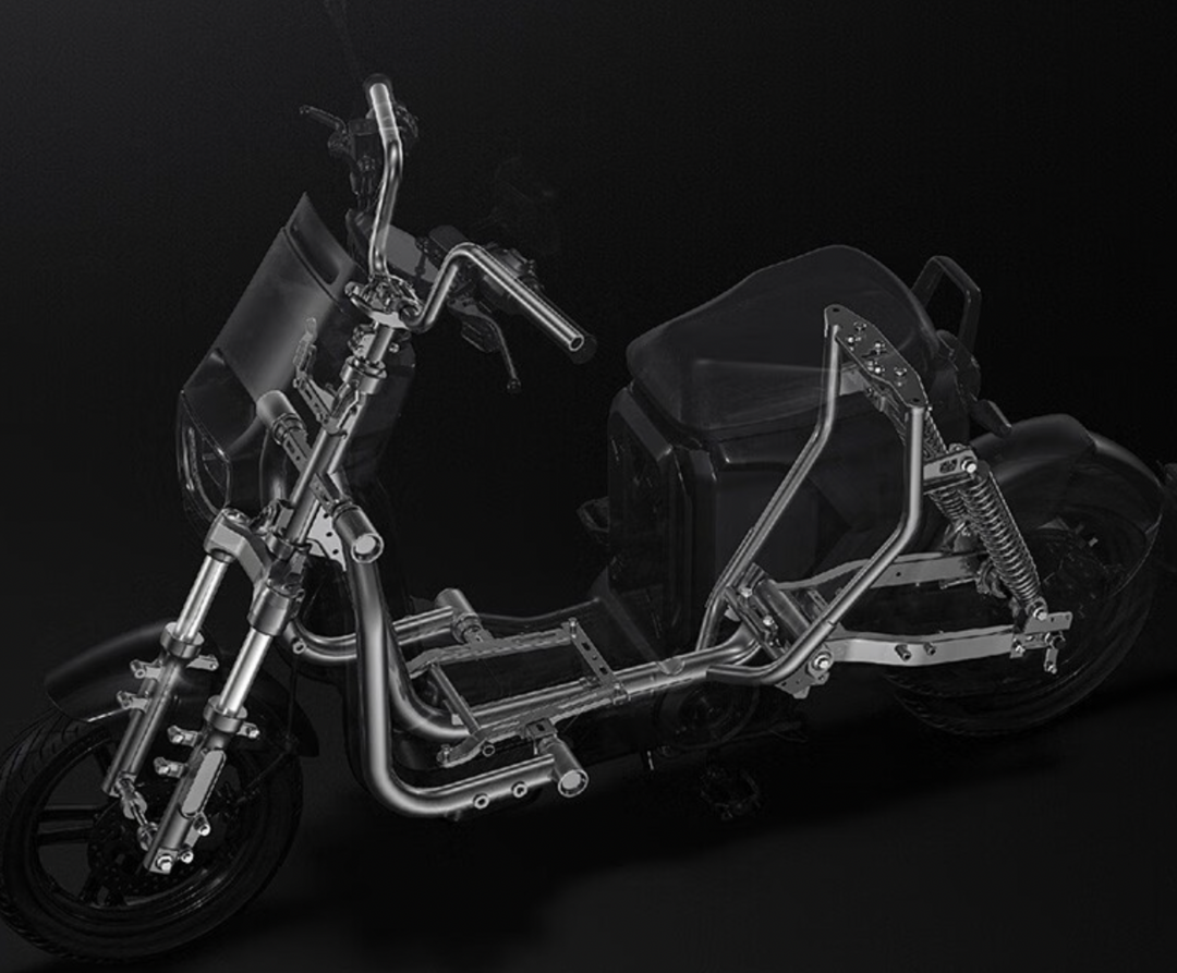 电摩新物种？！飞越发布新品“智能电动摩托车”和“机甲风电动自行车”
