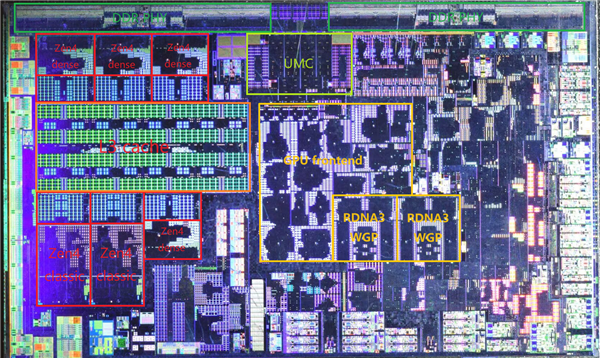 AMD锐龙3 7440U跑分出炉，Zen4大小核首秀，单核性能出彩
