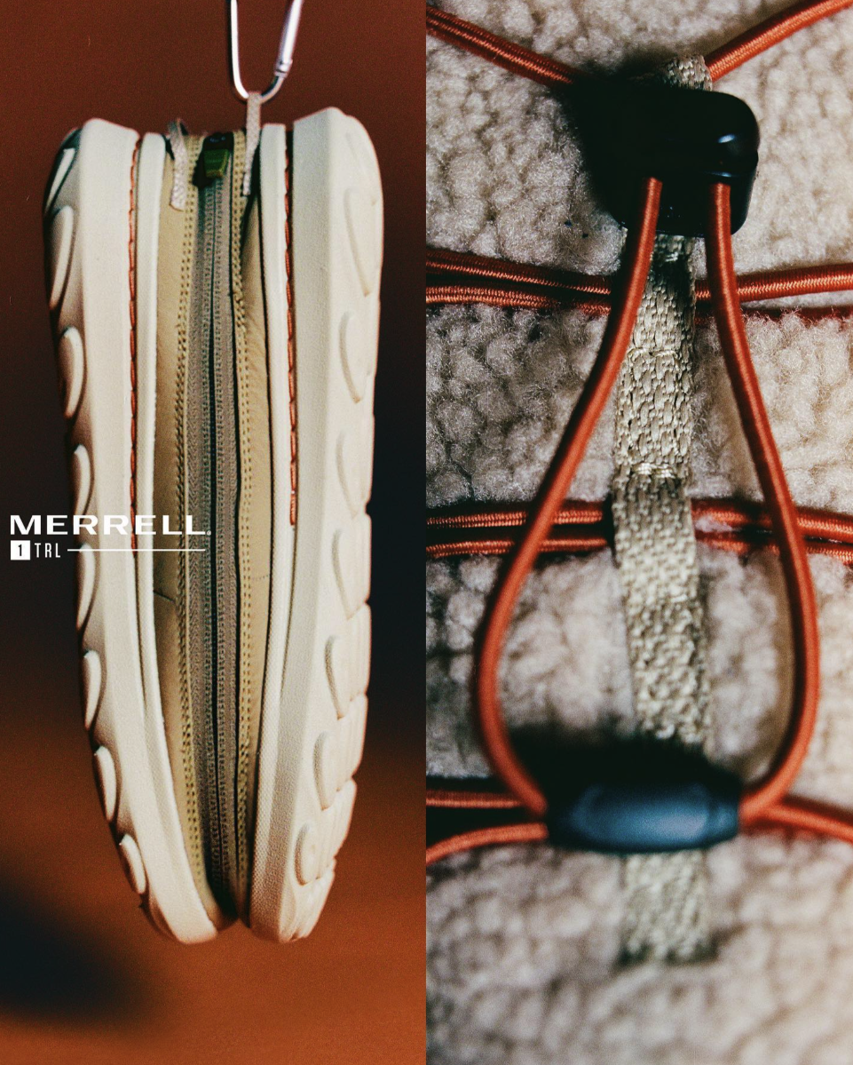 Merrell 1TRL推出抓绒鞋，你别说还真挺好看！