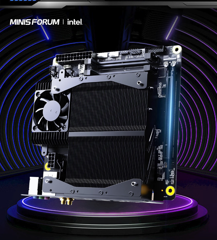 铭凡推出 AR900i ITX 主板：板载 i9-13900HX 处理器、4 路 M.2 SSD 拓展