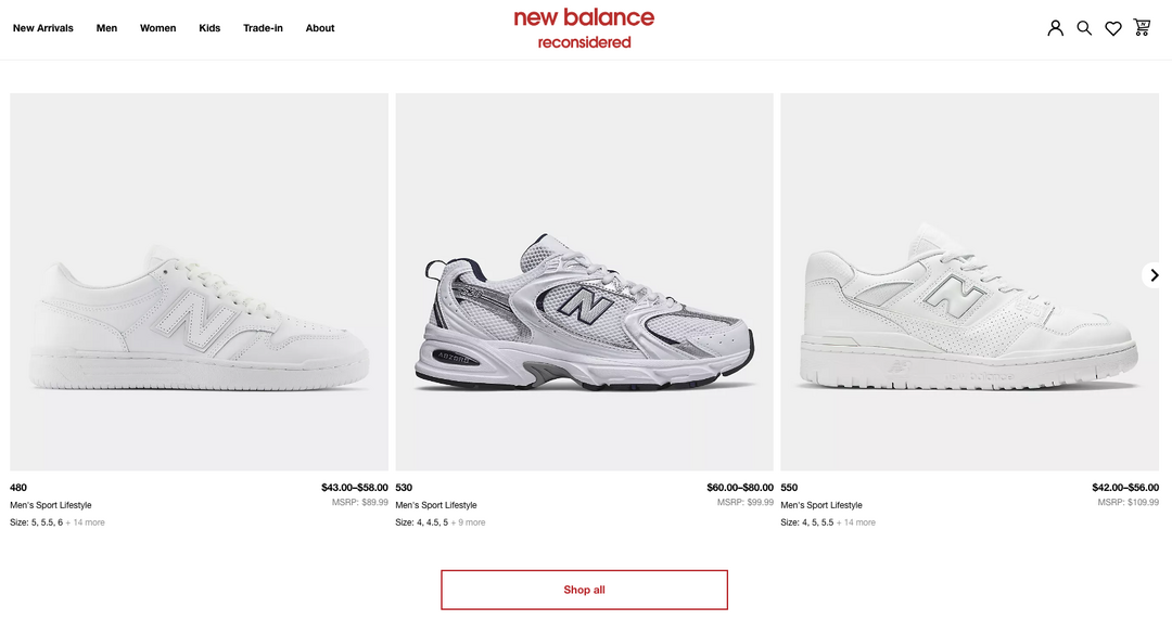 New Balance也要卖二手鞋了！已正式在美国启动，预计在今年持续扩展