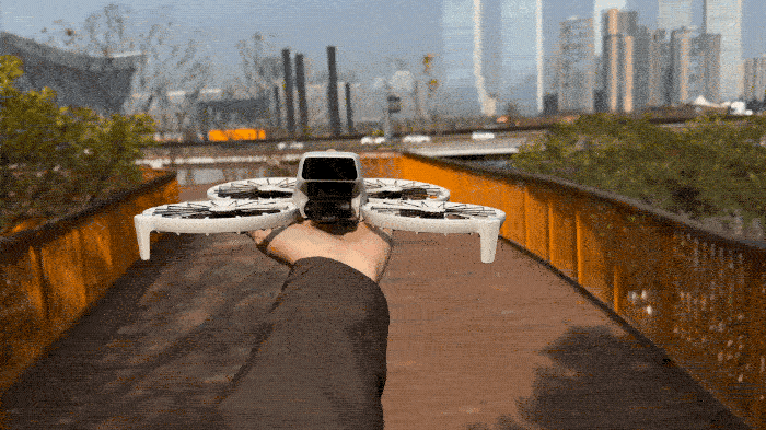 DJI Flip掌上起飞