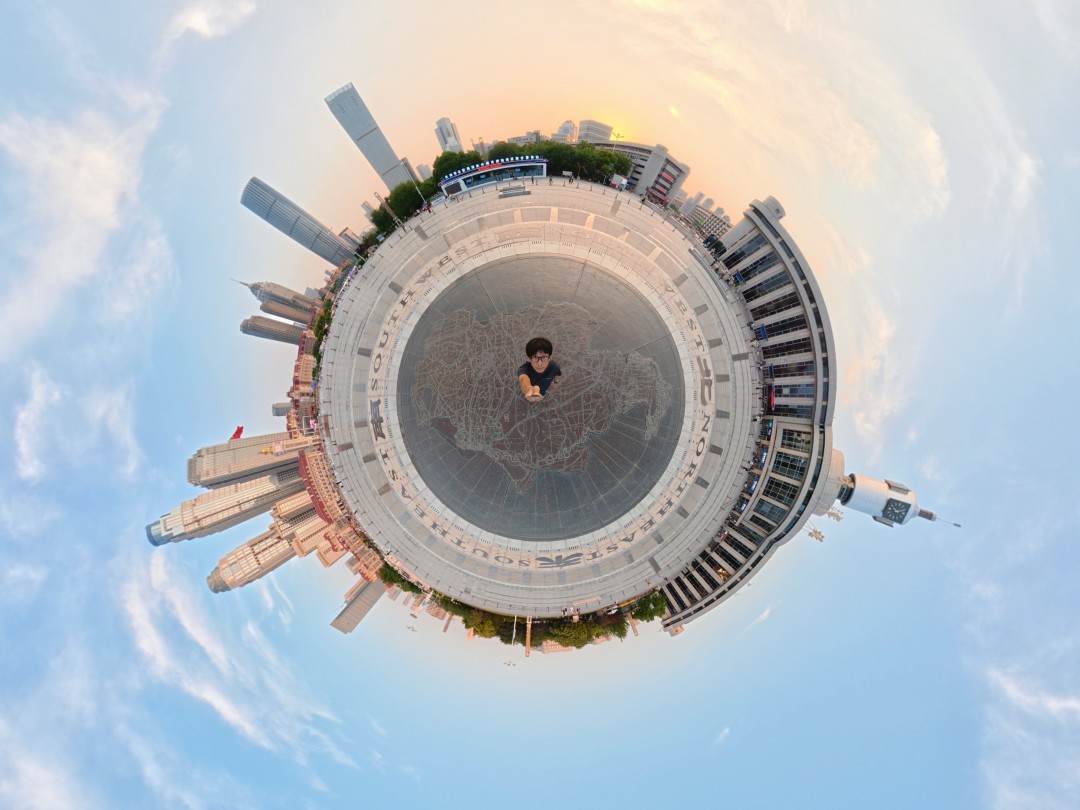 Osmo 360拍摄全景照片样张